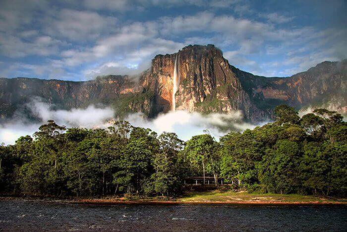 A view of Angel Falls. 